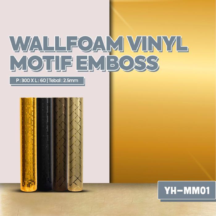 House  Wallpaper Foam PVC Full Glossy Wallpaper Stiker Dinding Roll Ukuran 60Cm x 3 Meter Motif Bata