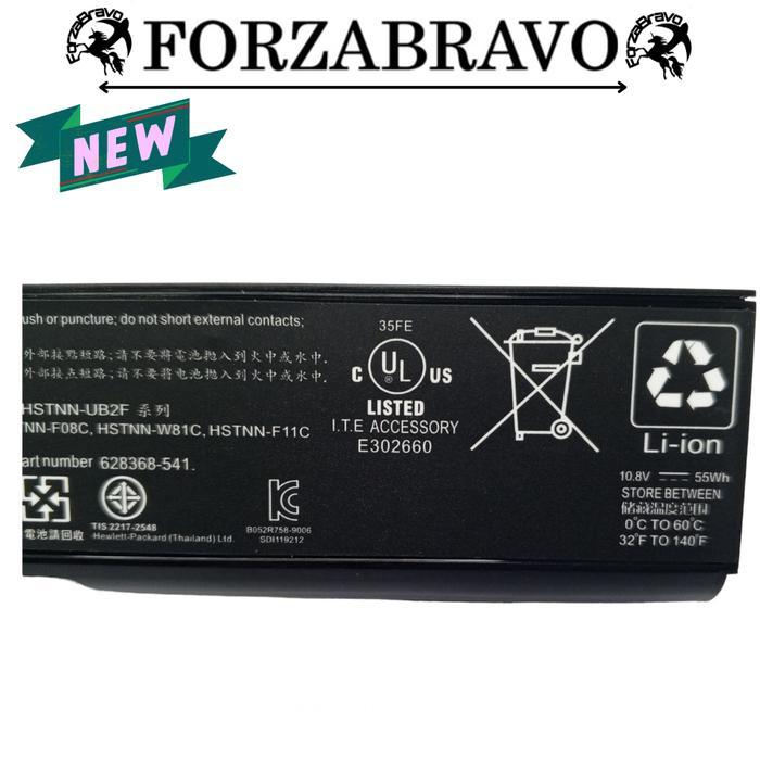 HP Laptop Baterai Battery Original EliteBook 8460 8460w 8460p 8560p ProBook 6460b 6465b CC06 - Black