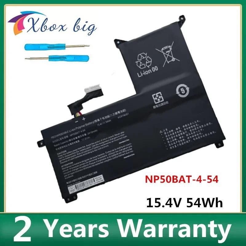 NP50BAT-4-54 Battery SCUD 6-87-NPSKS-53G00 Li-Polymer 15.4V 3510mAh 54Wh Li-ion Rechargeable Battery