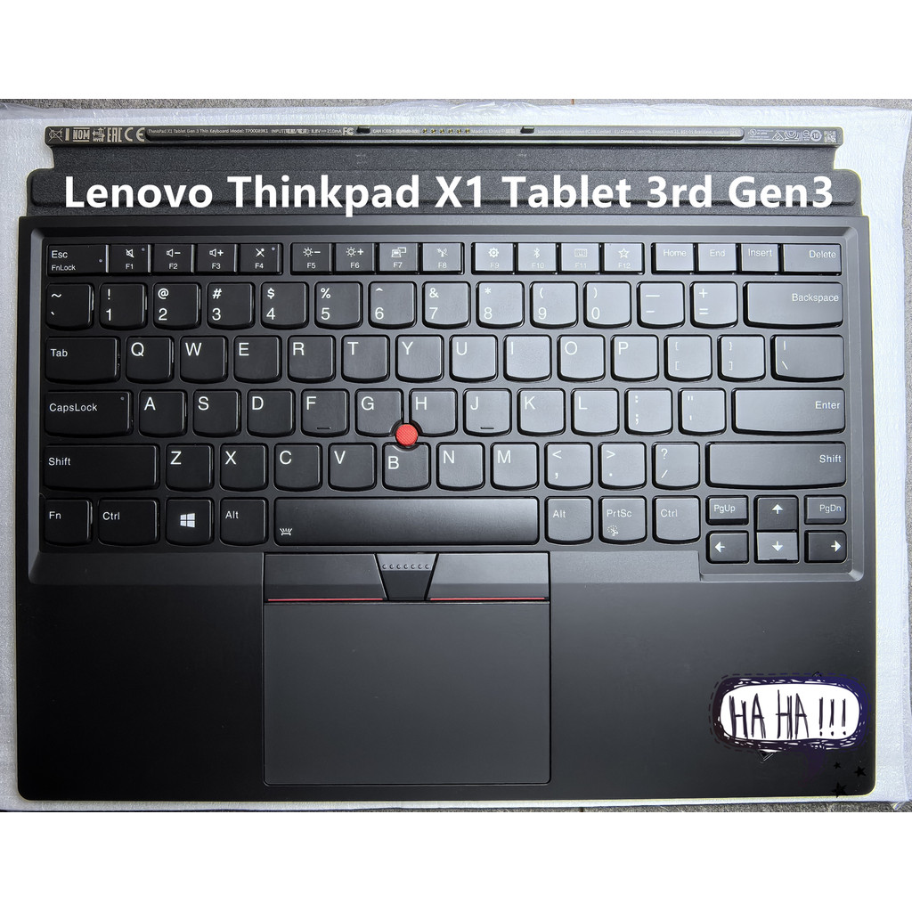 2025 New Used For Lenovo Thinkpad X1 Tablet 3rd Gen3 US Keyboard Palmrest With Backlit