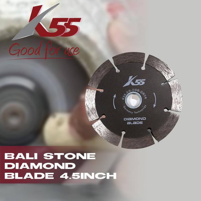 K55 Mata Potong Keramik Kering 115mm / GREY DRY DIAMOND BLADE