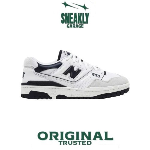 Sepatu New Balance 550 White Navy  Sneakers Unisex