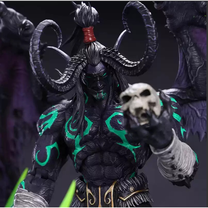 Hero Toys Demon Hunter Illidan Stormrage black action figure model Demon ver.