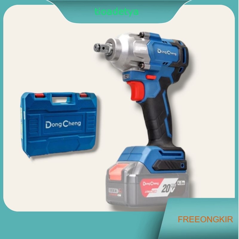 Impact Wrench DongCheng DCPB 488 20V Impact Baterai DongCheng Cordless DCPB488