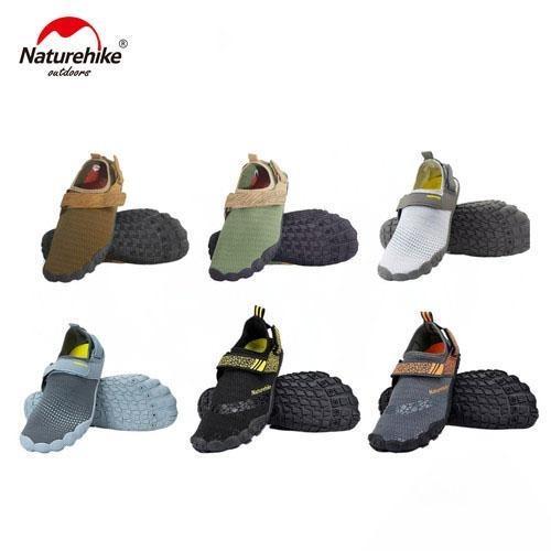 sepatu air NATUREHIKE NH20FS022 anti slip pantai beach water shoes ultra light rubber sole non slip 
