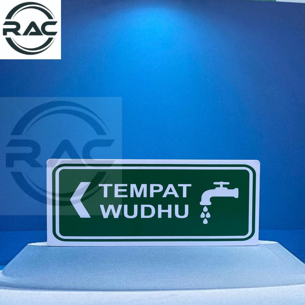 papan akrilik penanda akrilik tempat wudhu/ tempat wudhu pria/tempat wudhu wanita 
 bahan akriik sig