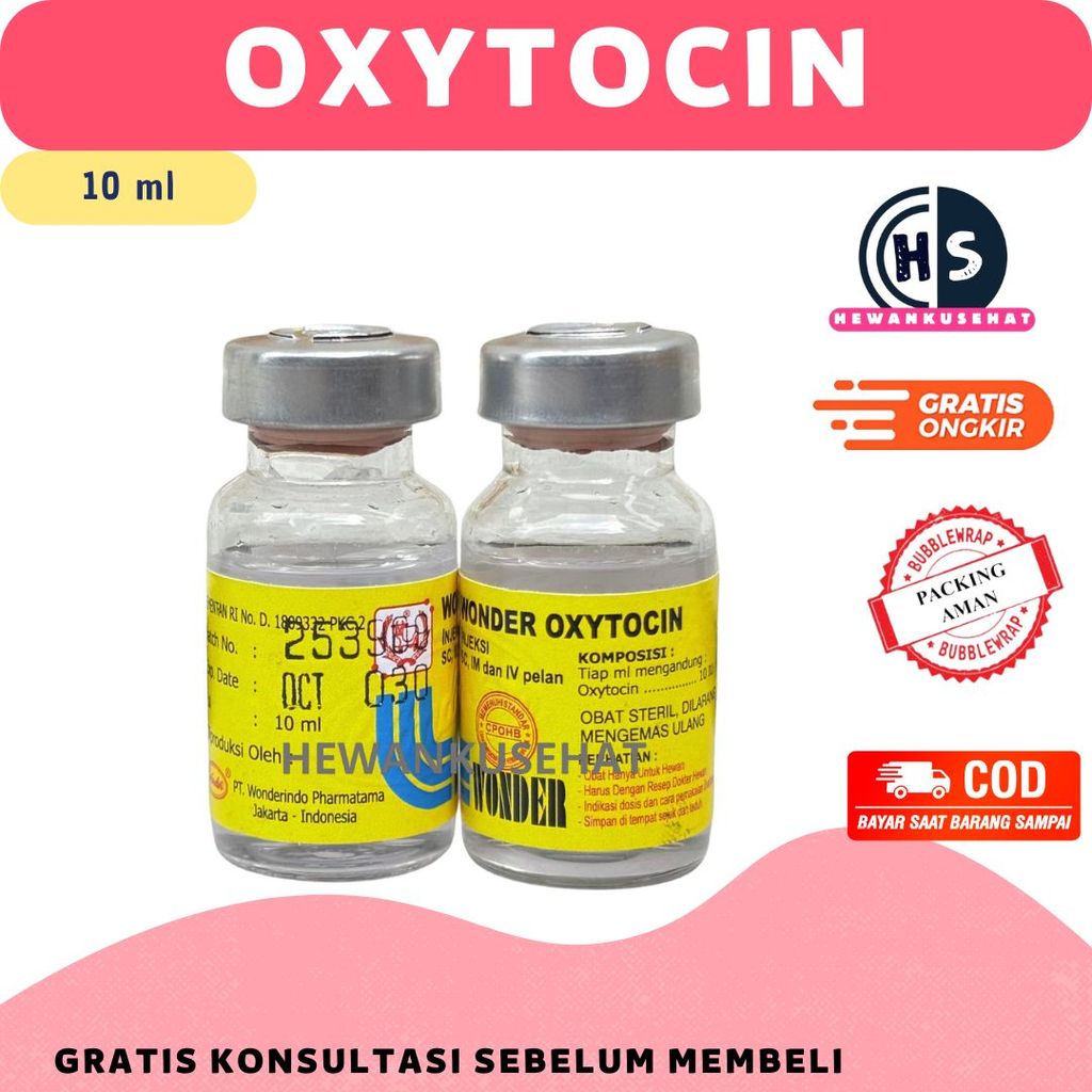 WONDER OXYTOCIN 10 ML – Untuk Kesehatan Hewan WONDER