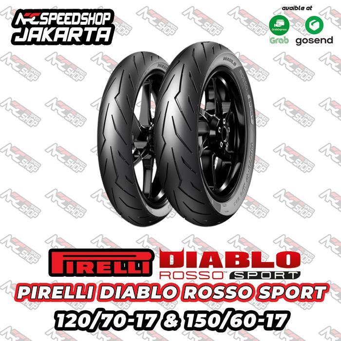 Ban Pirelli PIRELI Diablo Rosso Sport 80/80-14 90/90-14 80/90-14 70/90-14 140/70-17 150/60-17 130/70