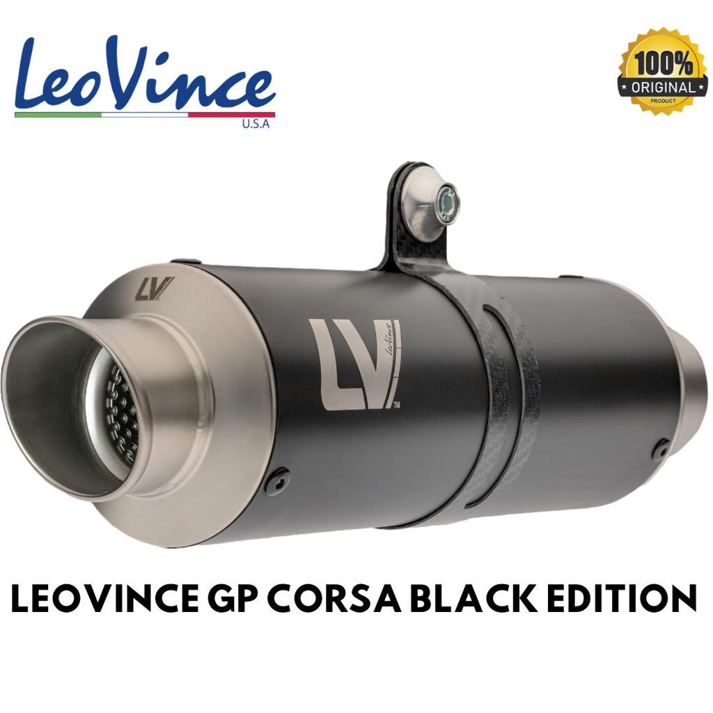 SILINCER LEOVINCE GP CORSA BLACK EDITION | SILINCER LEOVINCE | 100% ORIGINAL PRODUCT