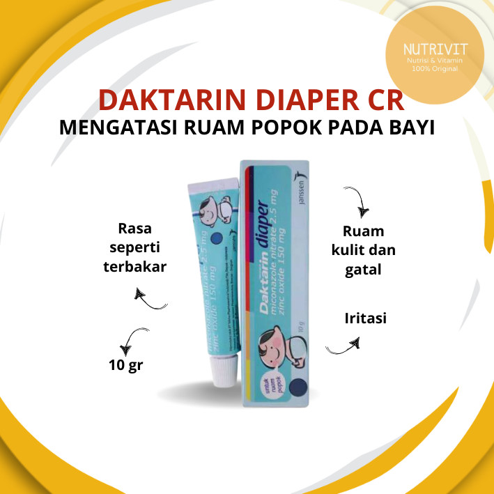 DAKTARIN DIAPER CR 10 gram