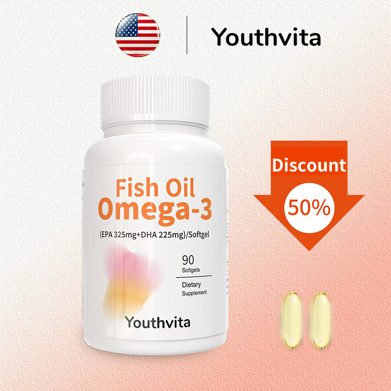 Omega 3 Fish Oil 1000mg, dha epa, 90 Softgels