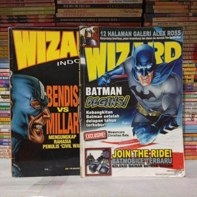 Majalah WIZARD INDONESIA Original Bekas