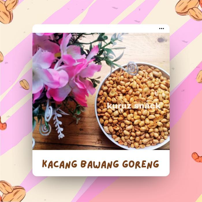 Kacang Bawang Kupas Toples 500gr - - [Terlaris]