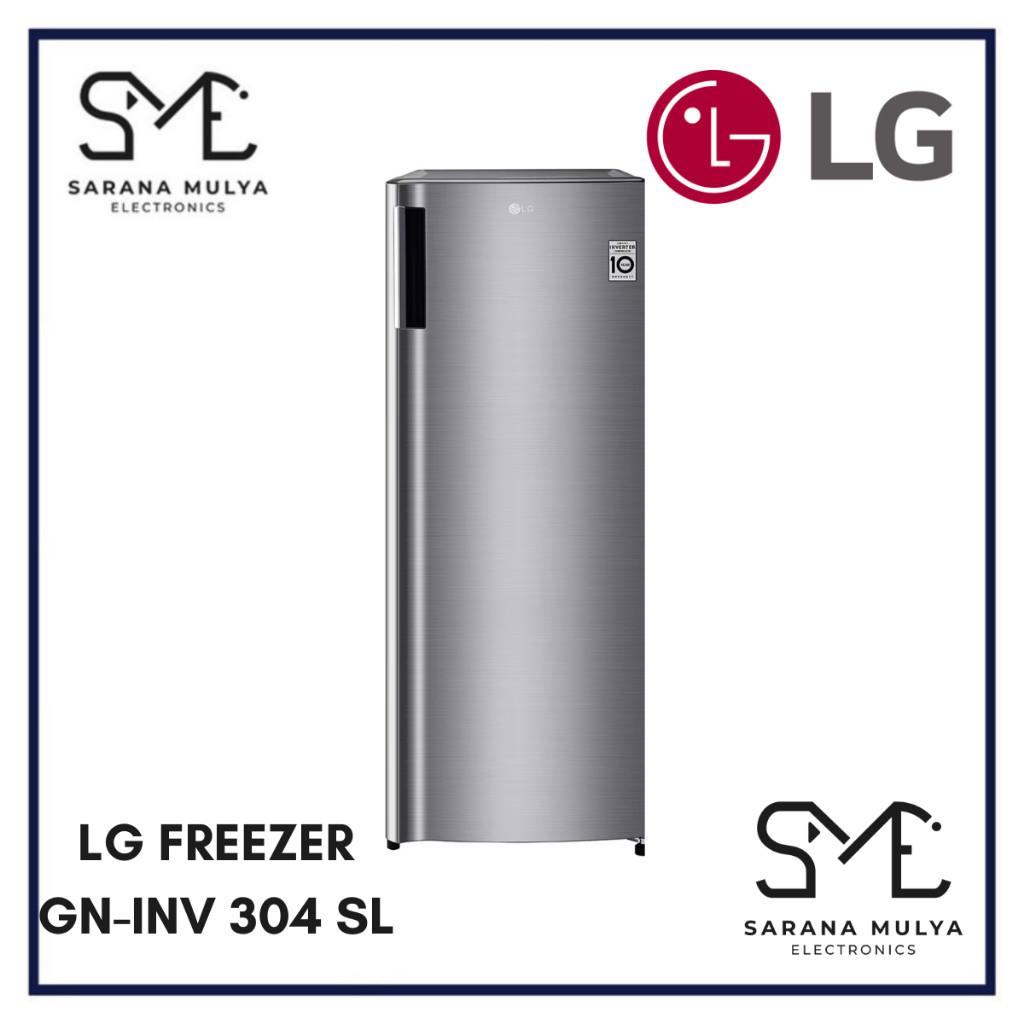 LG FREEZER 6 RAK GN-INV 304SL - FREEZER LEMARI ES 1 PINTU
