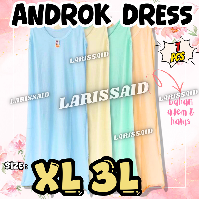 Androk Singlet Terusan Panjang Wanita