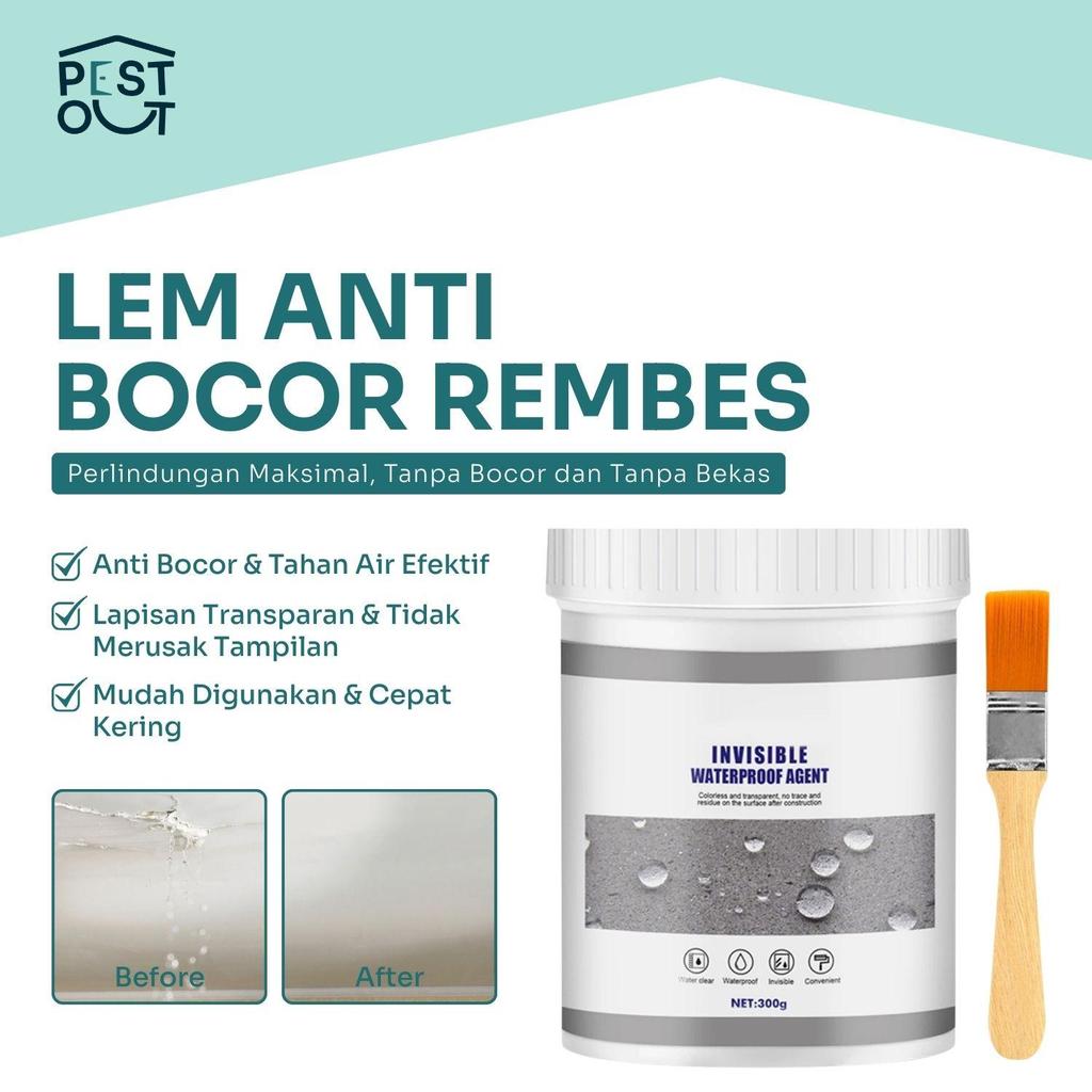 Lem Jaysuing Lem Transparan Anti Bocor Dengan Kuas Lem Anti Bocor Waterproof Coating Insulating Seal