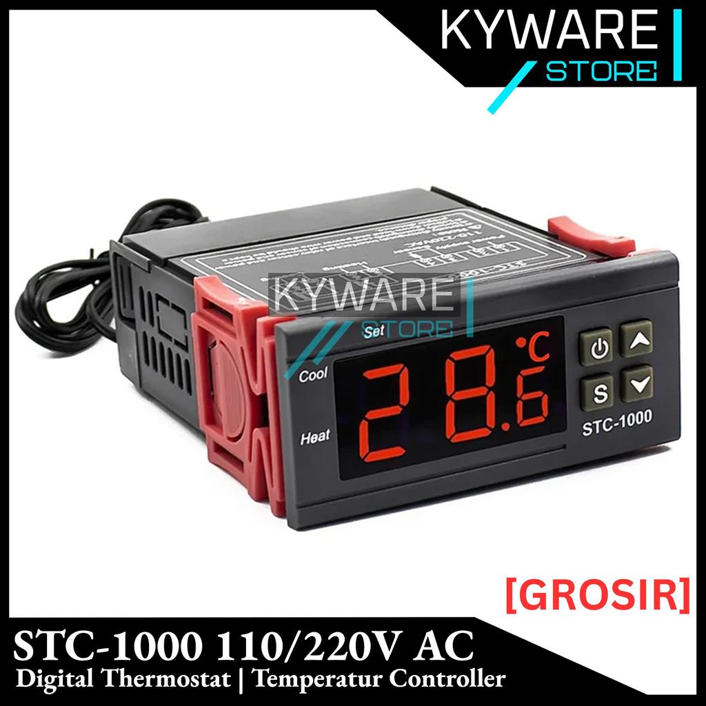 KYWARE STC-1000 Digital Thermostat STC 1000 Temperature Controller AC STC1000