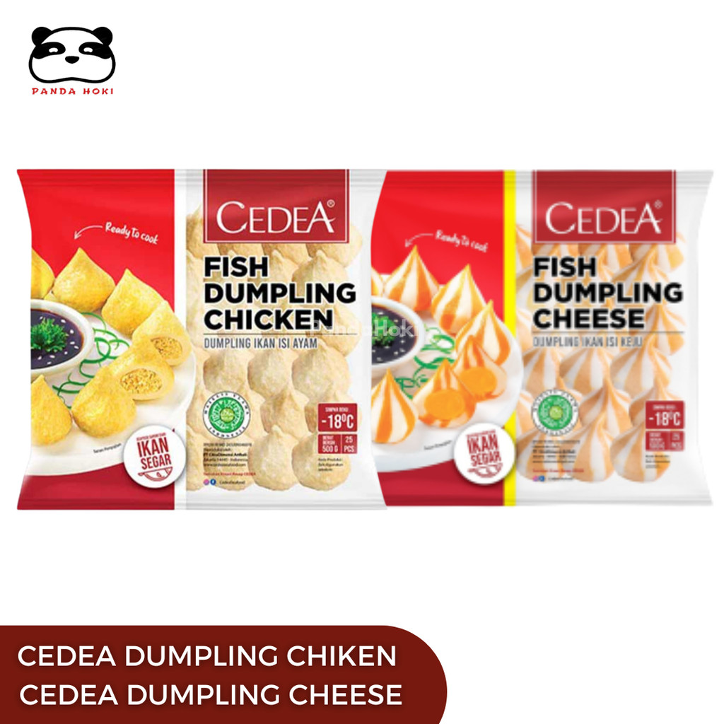 Cedea Dumpling Chicken / Cheese | Dumpling Ayam / Keju 500gr - Frozen Food