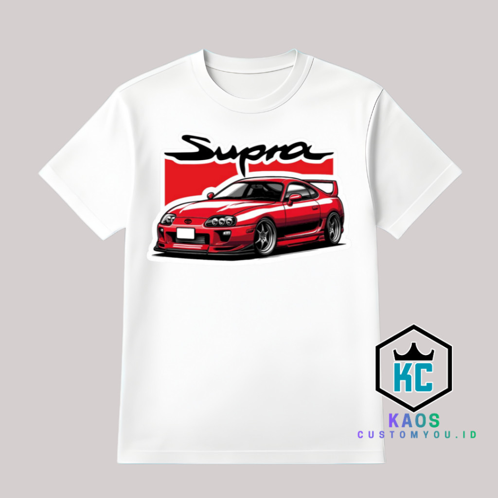 KAOS BMW E30 COUPE RED CLASSIC CAR TSHIRT BAJU / KAOS BMW