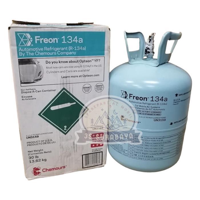 Freon Dupont Chemours USA Asli R134A 13.6 Kg R 134A R134 A