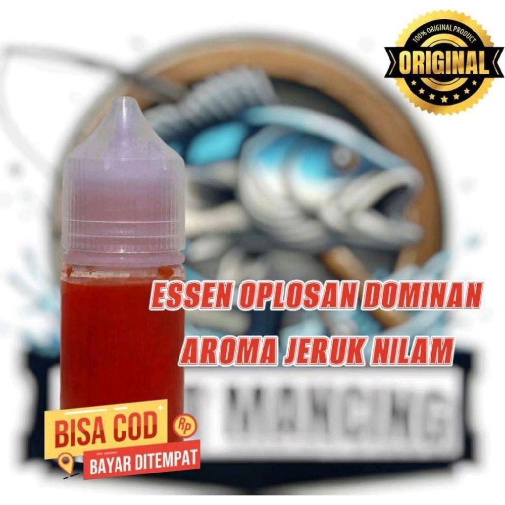 Essen Ikan Mas jeruk nilam Asli Paling Gacor, Essen Oplosan Ikan Mas Amis Wangi Gurih Spesial Essen 