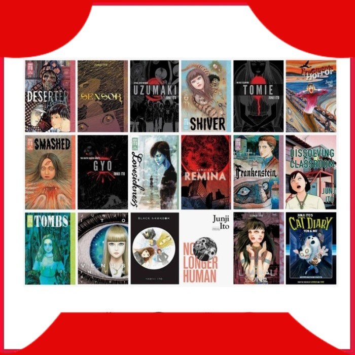 junji ito manga (English)