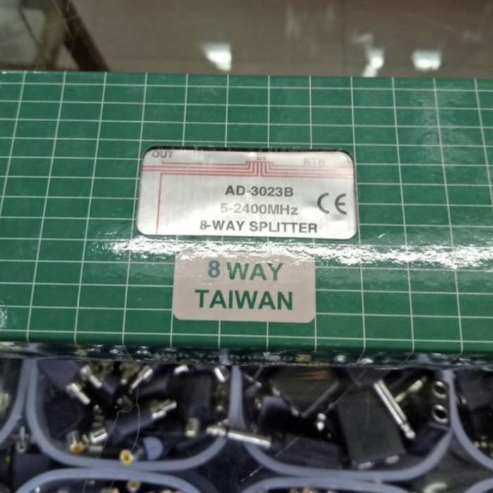 SPLITER TV 8W/Spliter Antena/spliter Untuk Cabang TV