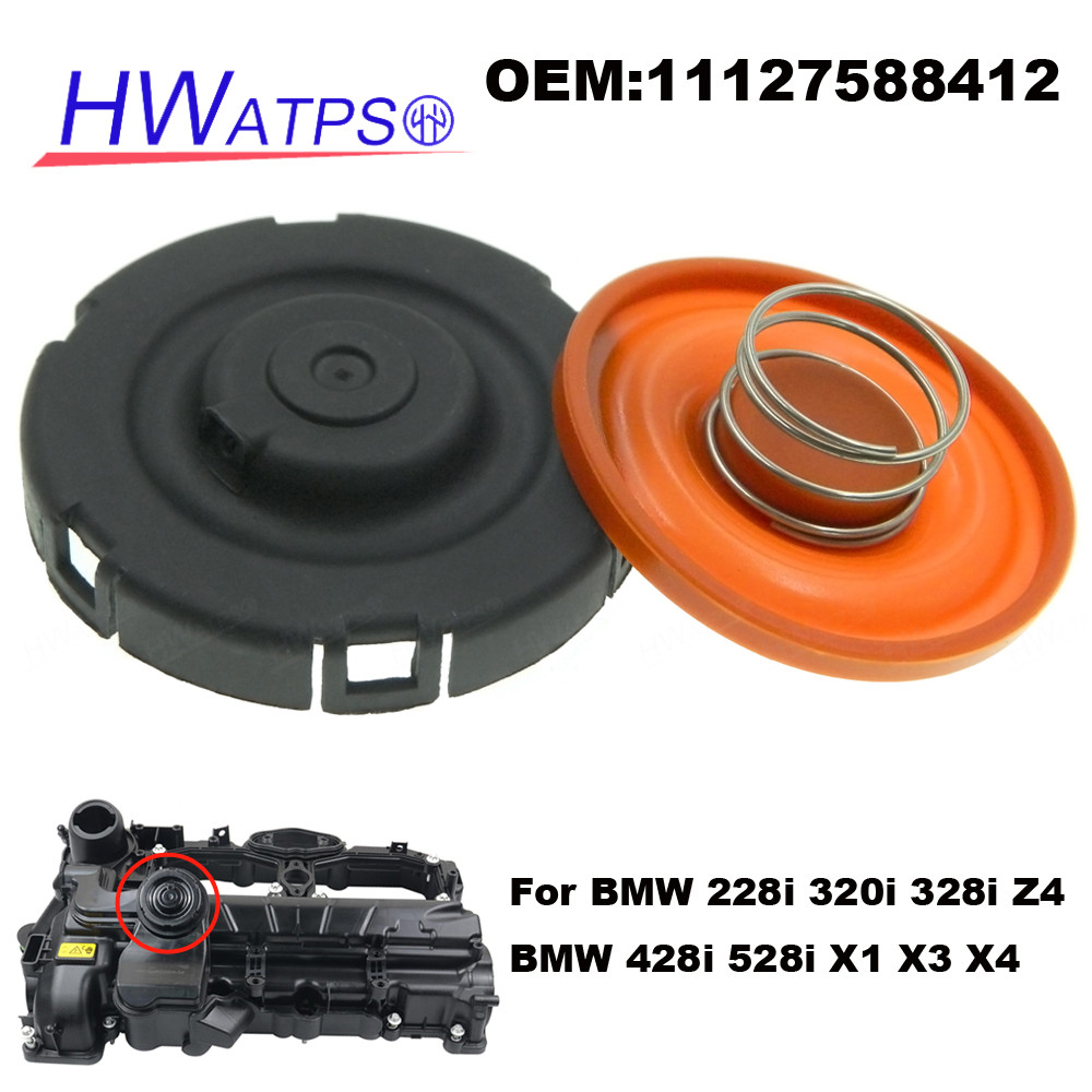 For BMW 228i 320i 328i Z4 428i 528i X1 X3 X4 F20 F21 F30 F31 F34 F80 PCV Valve Cover 11127588412 7 5