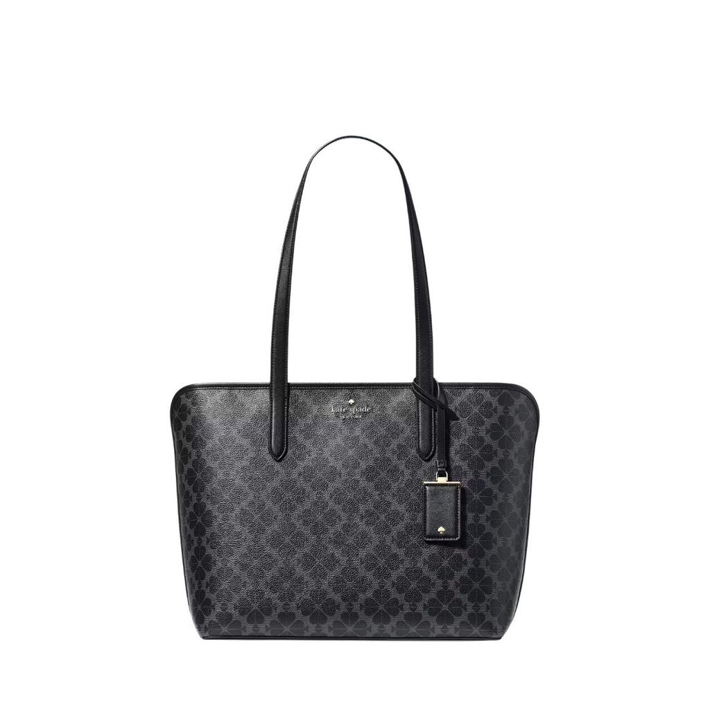 KATE SPADE Signature Spade Flower Large Tote Black