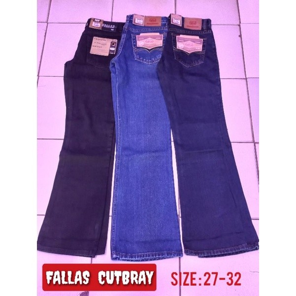 GADINGKU_  CELANA jeans CUTBRAY Merek FALLAS Size:27-32