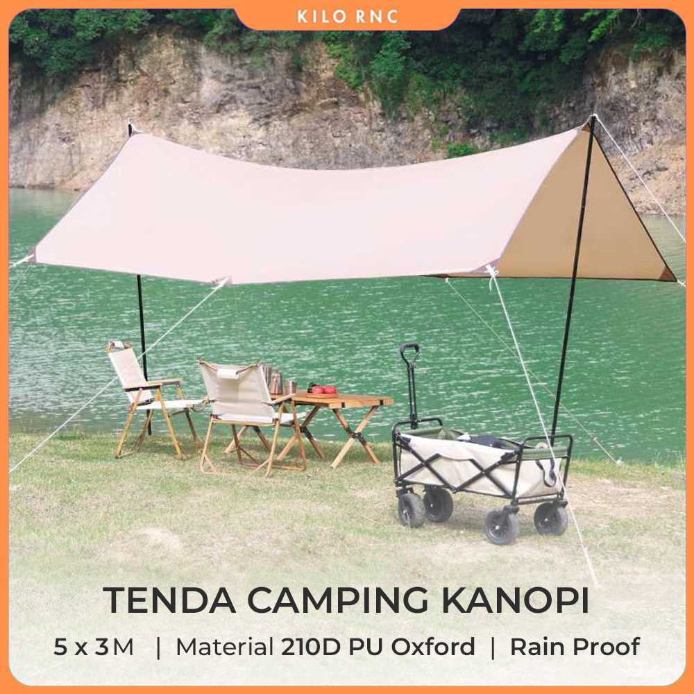 Buizel Flysheet Terpal Tenda Camping Waterproof Anti UV - B3