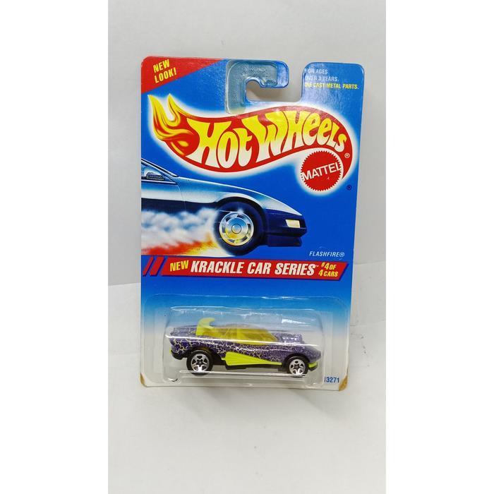 Diecast HOTWheels FLASHFIRE  NEW KRACKLE CAR SERIES-284 Skala 64