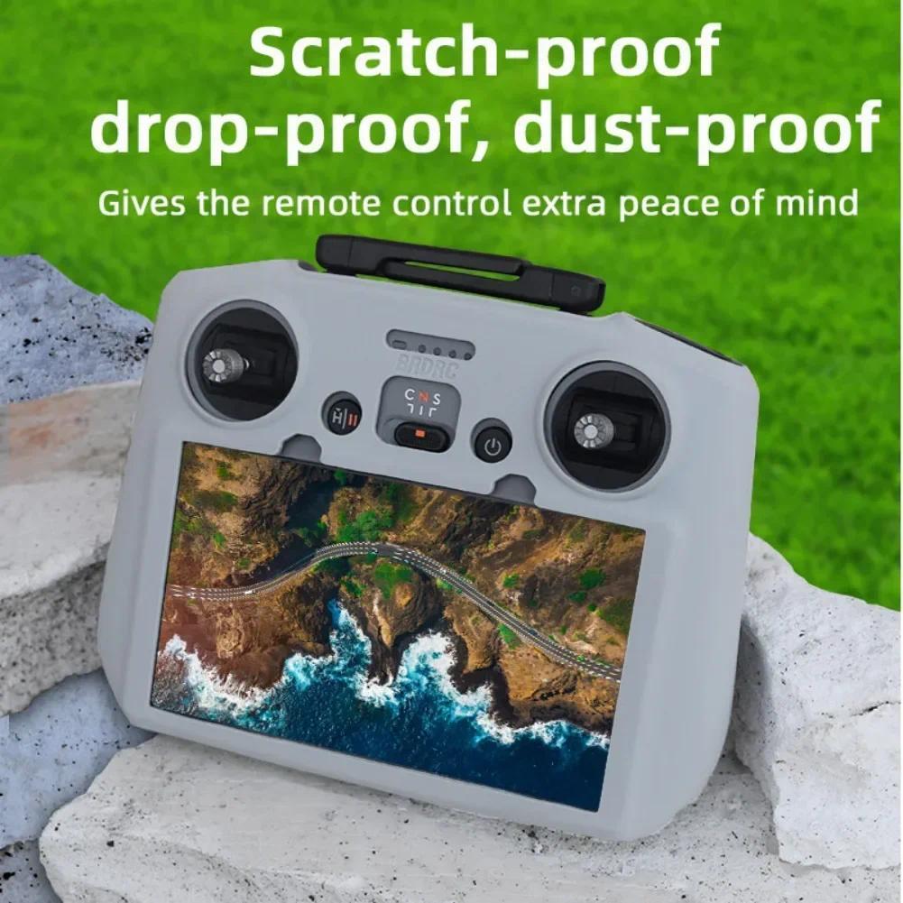 Drone Silicone Protective Case for DJI RC 1/RC 2/N1/Mavic 4 Pro/Air 3S Mini 4 Pro Remote Control wit