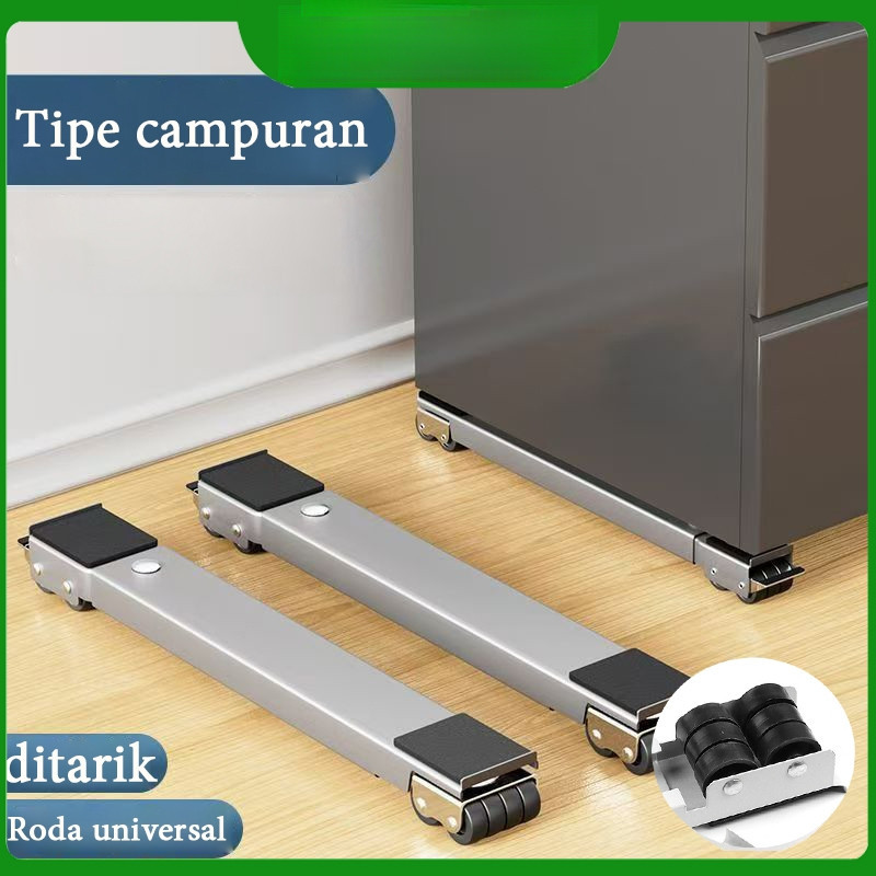 Roda kulkas alas roda kulkas roda tatakan mesin cuci alas mesin cuci alas roda serbaguna