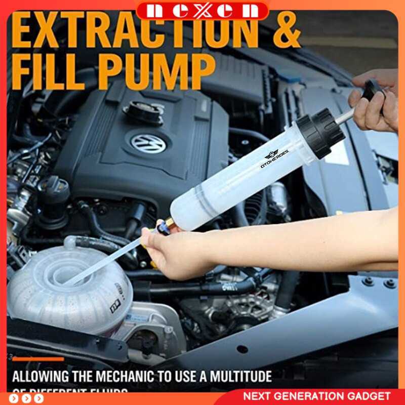 Pompa Transfer Oil Extractor Syringe 500ml - NC01