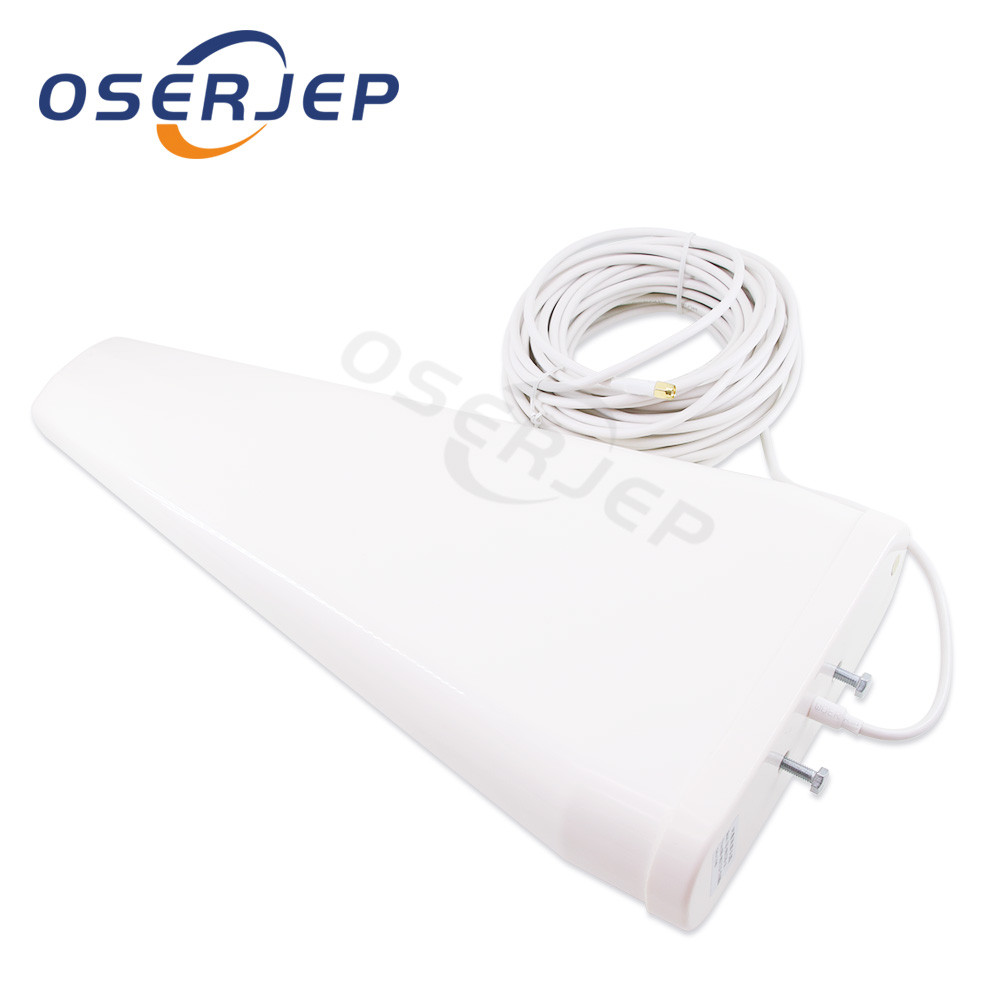 698-2700MHz 16DBi LTE Outdoor Antenna 2G 3G 4G External LPDA Antenna Log Antenna 5M/10M/15M/20M SMA 