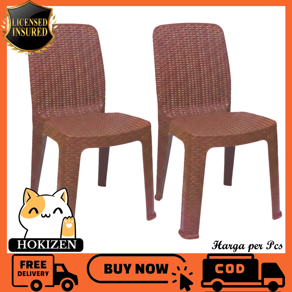 Kursi Plastik Napolly Krs 2r3 Korsi Makan Tamu Bangku Sender Taman Tenda Tumpuk Teras Susun Santai T