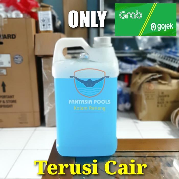 Terusi Cair / Obat Anti Lumut / Penjernih Air Kolam Renang