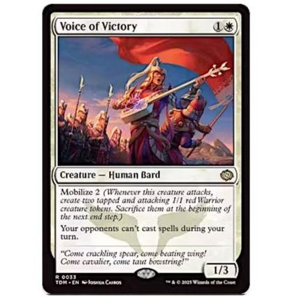 Voice of Victory MTG | TDM | Magic the gathering