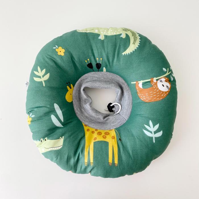 WOOFIDOO Pet Cone Pillow Dog Cat Protective Collar Bantal Donat Leher Anjing Kucing Steril Gatal - G