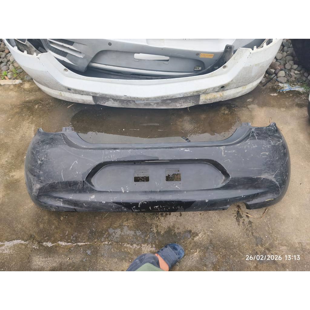 Bumper belakang nissan march facelift 2016 2019