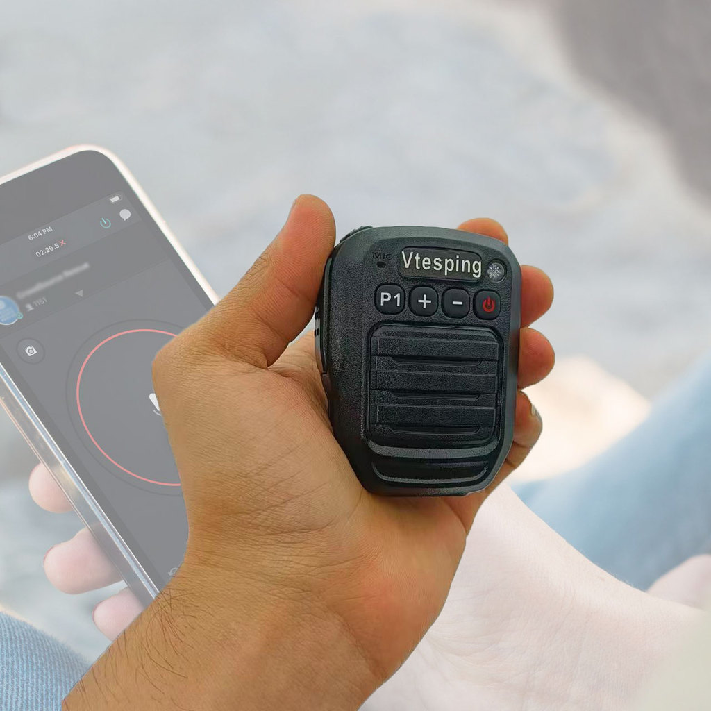 Zello Bluetooth Microphone PTT Button