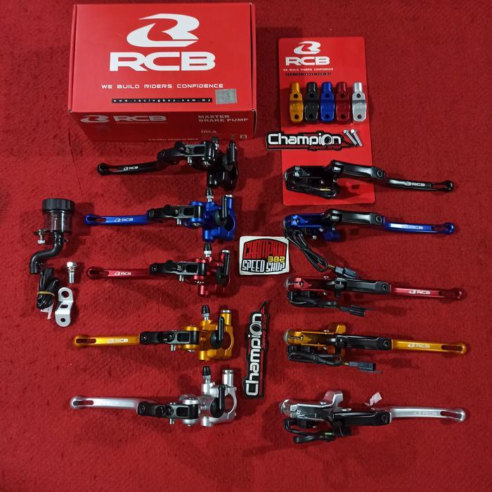 Paket Master Rem Handle Kopling Racing Boy RCB S1 14mm ORI Universal