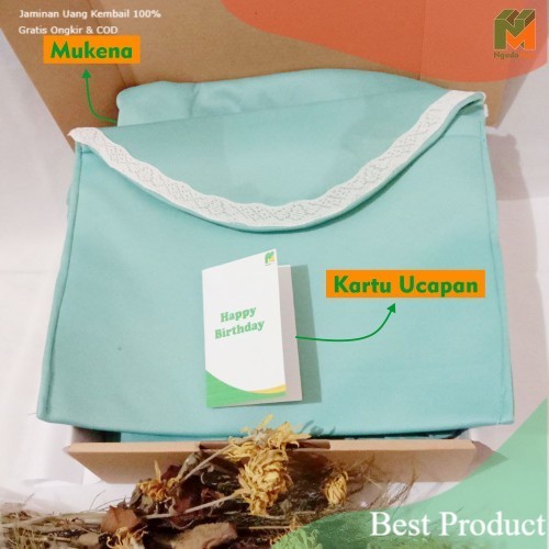 Hampers Mukena Premium Souvenir Nikah Hadiah Ultah Buat Cewek Box Mukena Kado Ulang Tahun Cewek Hadi