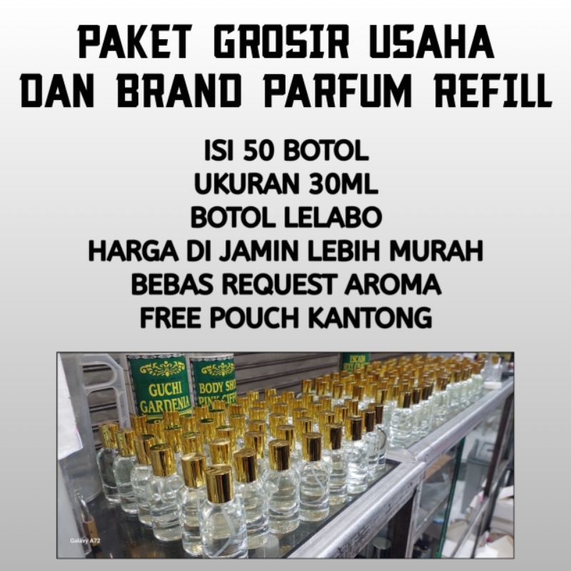 PAKET PARFUM GROSIR USAHA BOTOL LE LABO ISI 50 BOTOL BISA CUSTOM BRAND SENDIRI