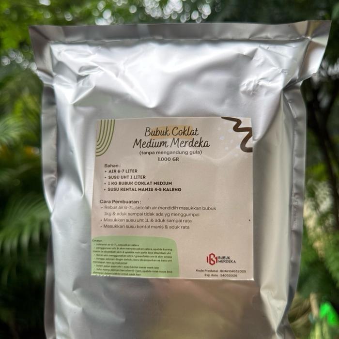 Bubuk COKLAT MEDIUM Merdeka (500gr)