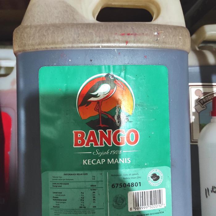 kecap bango jerigen