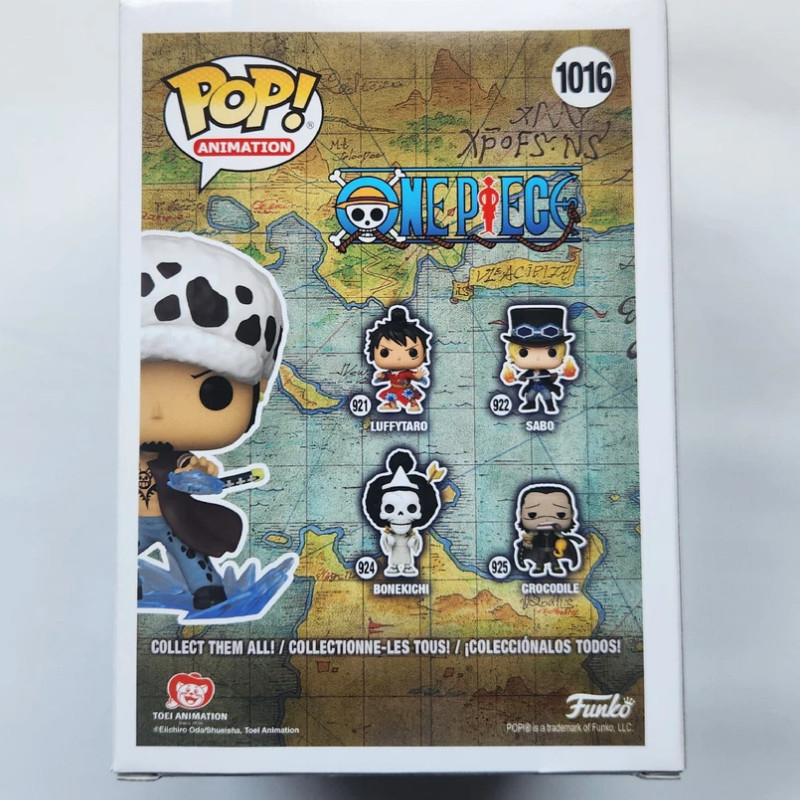 Anime One Piece Trafalgar Law Funko Pop Official Genuine Action Doll Model #1016 Vinyl Dolls Limited