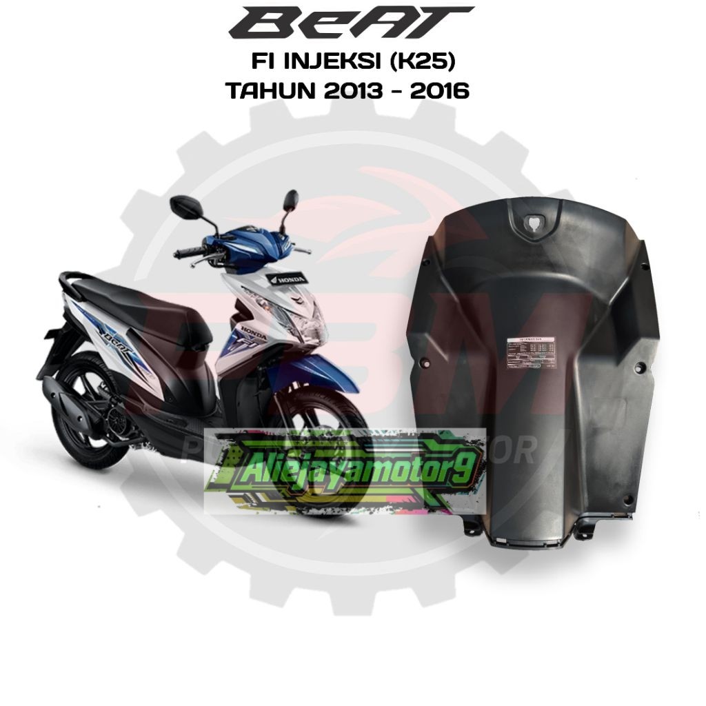 Dek Kunci Bawah / Dashboard Motor Honda BeAT FI Tahun 2013 - 2016 Stater Halus Stater Kasar Cover Bo