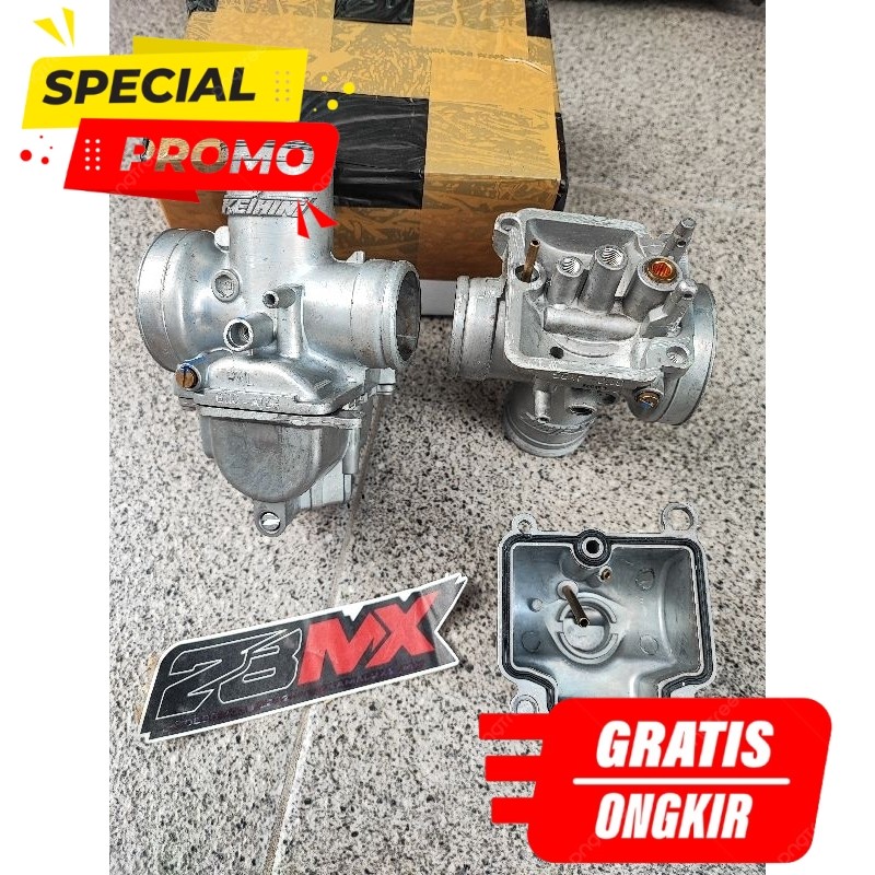 Karburator PWL 28mm Serpico Racing Super Import Akselerasi Spontan Kawasaki Ninja R